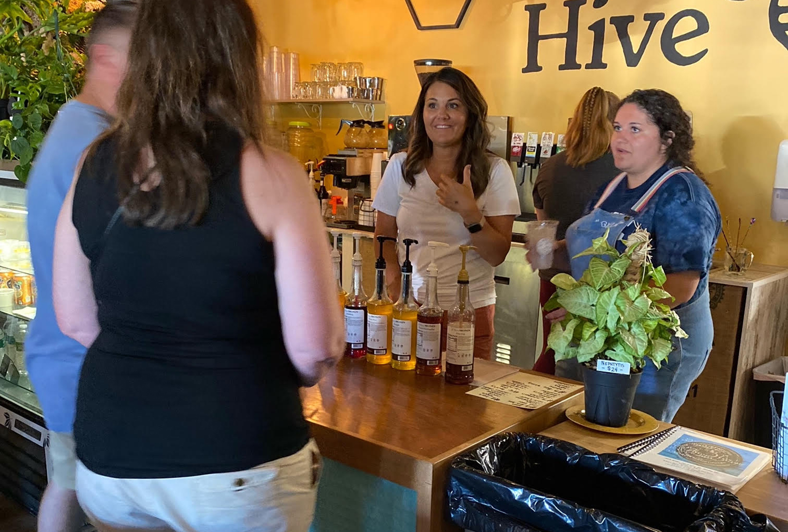 The_Hive_3_-_Michelle_(left)_and_Alyse__greet_customers_at_The_Hive..jpg