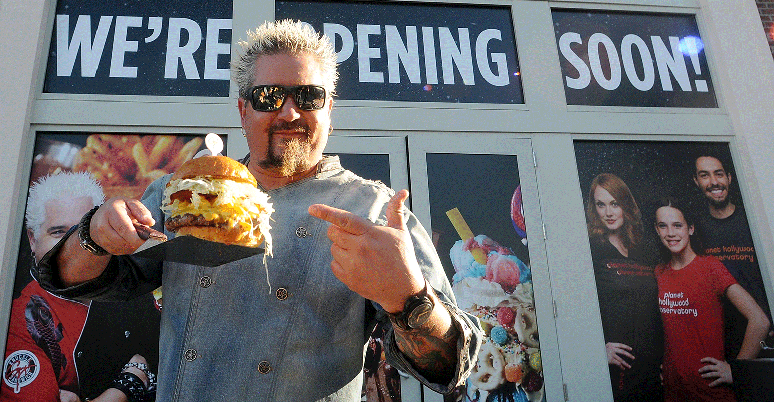 Guy Fieri: Just be yourself.