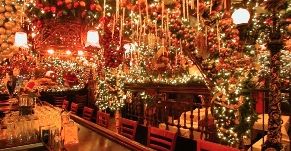 The most festive restaurants to get you in Christmas spirit in NYC, LA