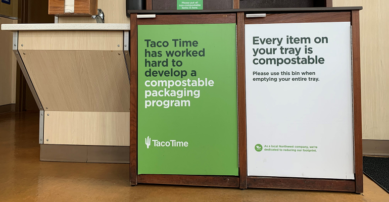A case study for composting: Taco Time Northwest