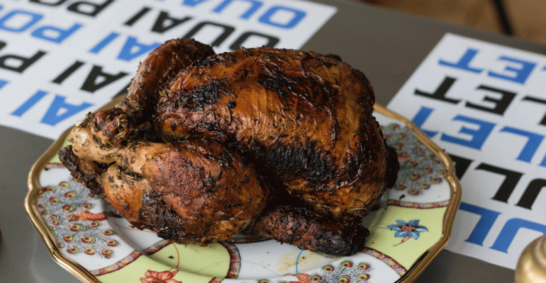 New York bistro opens virtual rotisserie chicken concept