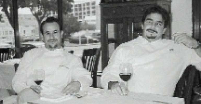 Josiah Citrin and Raphael Lunetta, Chef/Owners, JiRaffe, Santa Monica, CA