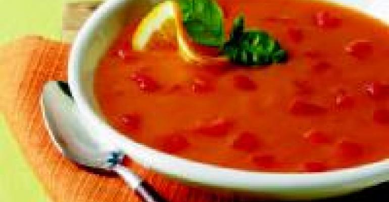 Fresh Tomato Orange Soup