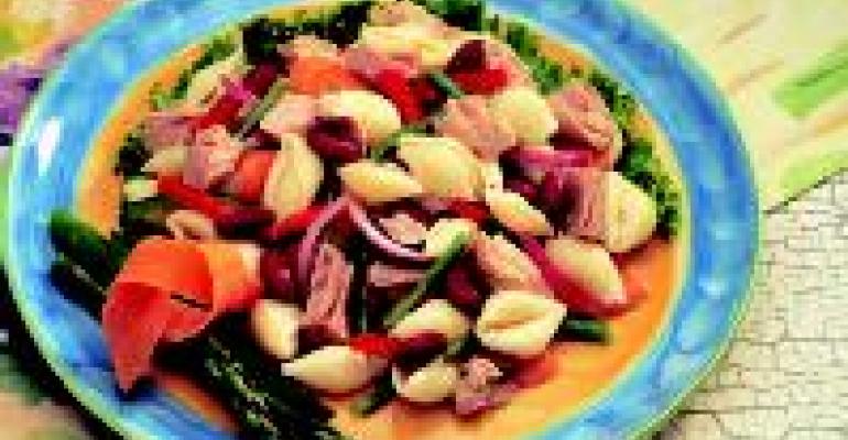 Tuna, Bean and Vegetable Antipasto Salad