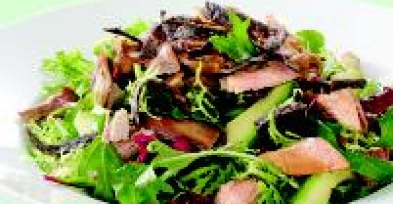 Turkey Carnitas Mesclun Salad