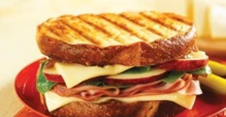 Sharp Sweet Ham &amp; Cheese Sandwich