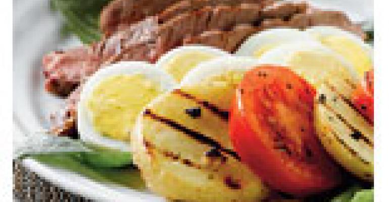 Grilled Steak &amp; Yukon Gold Potato Salad