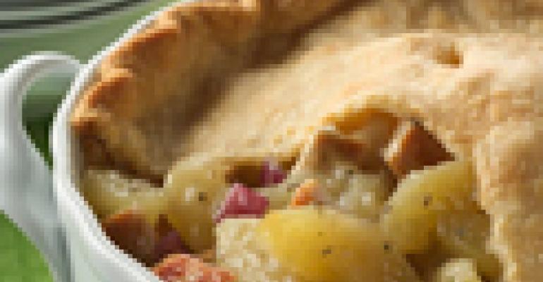 Savory Chicken and Apple Pot Pie
