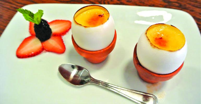 Crème Brulee Eggling