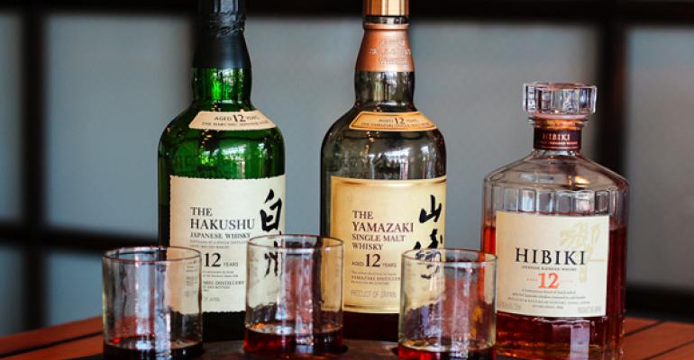 Plan Check Kitchen  Bar in Los Angeles offers Japanese whiskey flights for 20 to 80