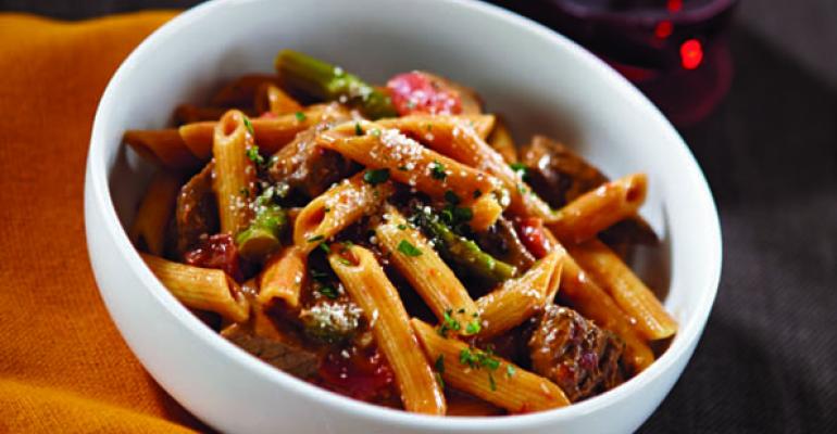 Barilla Penne with Braised Beef Shortribs