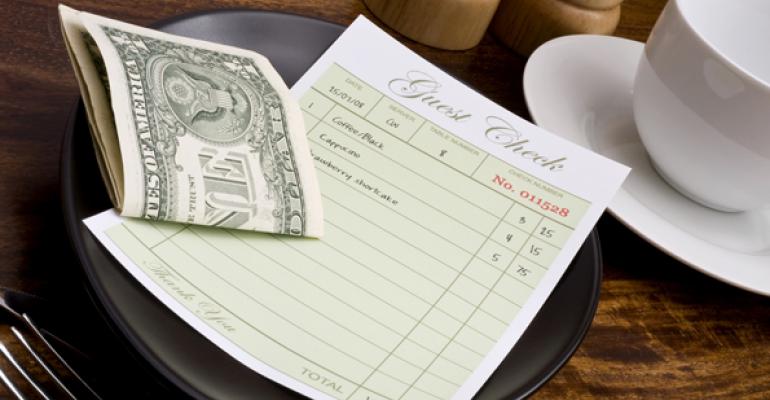 Can receipts correct bad eating habits?