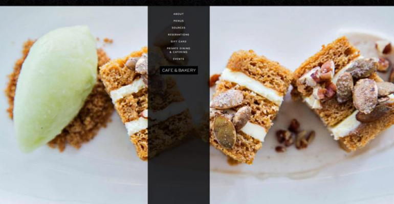 Younts Design created a custom website for Towson MD restaurant Cunningham39s