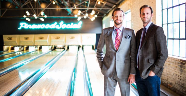 The brains behind Pinewood Social are brothers Max and Ben Goldberg