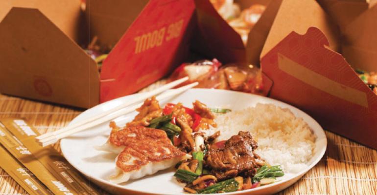 L Woods offers up its full menu of supperclub fare for takeout but also Chinese and Thai through an arrangement with Big Bowl