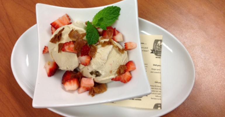 Peter B39s Brewpub features ice cream made with stout
