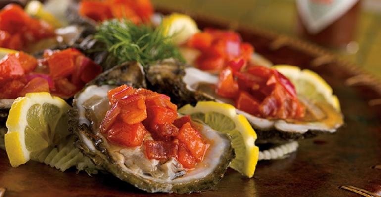 Barbecue Chipotle Oysters