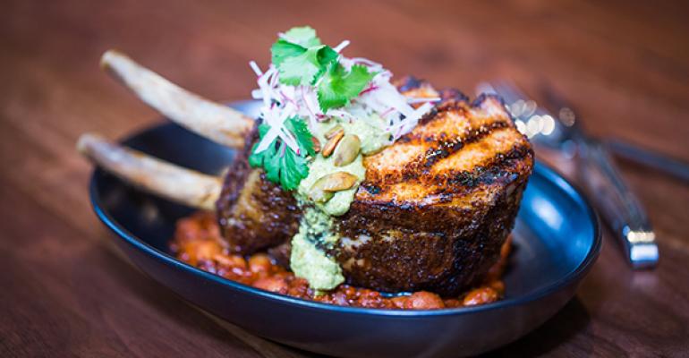 Chile-Rubbed Heritage Pork Chop