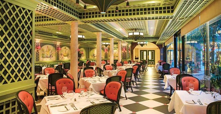 The restaurant39s biggest architectural change was made to the Chanteclair Room which sits parallel to and overlooking the courtyard patio