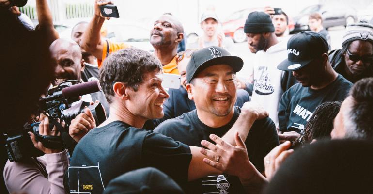 Chefs Roy Choi and Daniel Patterson