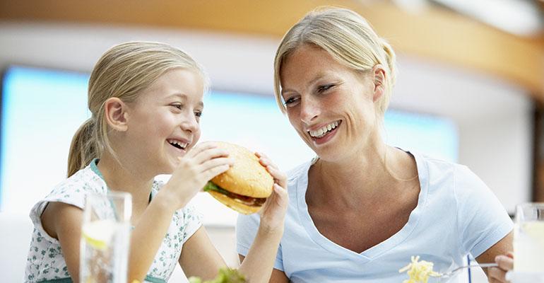 Parents are most interested in finding healthy menu choices according to Mintel research