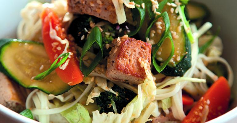Vegetable and Tofu Stir-Fry