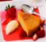 Mascarpone Cake with Vanilla Bean and Orange Mascarpone Gelato