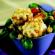 Cumin Boere Kaas Crusted Shrimp with Chickpea Salad