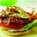 Grilled California Avocado BLT Burger with Caramelized Chipotle Onions