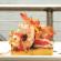 Seared Shrimp with Roasted Pepper Salad and Grilled Parmesan Polenta