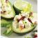 Stuffed Avocado with Cranberry Chicken Salad