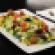 Greek Salad with Eggplant Croutons