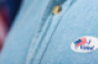 vote sticker