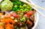 Bowl of poke from Poki Time, the fast casual restaurant moving entirely to ghost kitchens