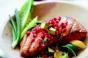 Pomegranate and Avocado Salsa for Roasted Salmon