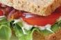 Basil, Bacon, Lettuce, Tomato Sandwich
