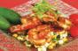 Tequila and Brown Sugar-Glazed Mexican Shrimp with Corn &amp; Jicama Relish