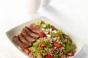 Strawberry-Walnut Jasmine Rice Salad with Balsamic Steak