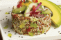 Tabule de Cereales Andino (Peruvian Quinoa Salad with Avocados)