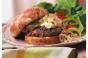 Lean Gourmet Burger with Wine Onions