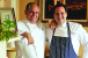 John Folse at left and Rick Tramonto spent nearly two years developing their Restaurant Rrsquoevolution concept