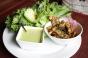 Chicken Lettuce Wraps with Cilantro Lime Sauce