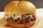 Plantbased proteins like jackfruit here in barbecued sandwich form will turn up on more menus in 2017 Photo Centerplate